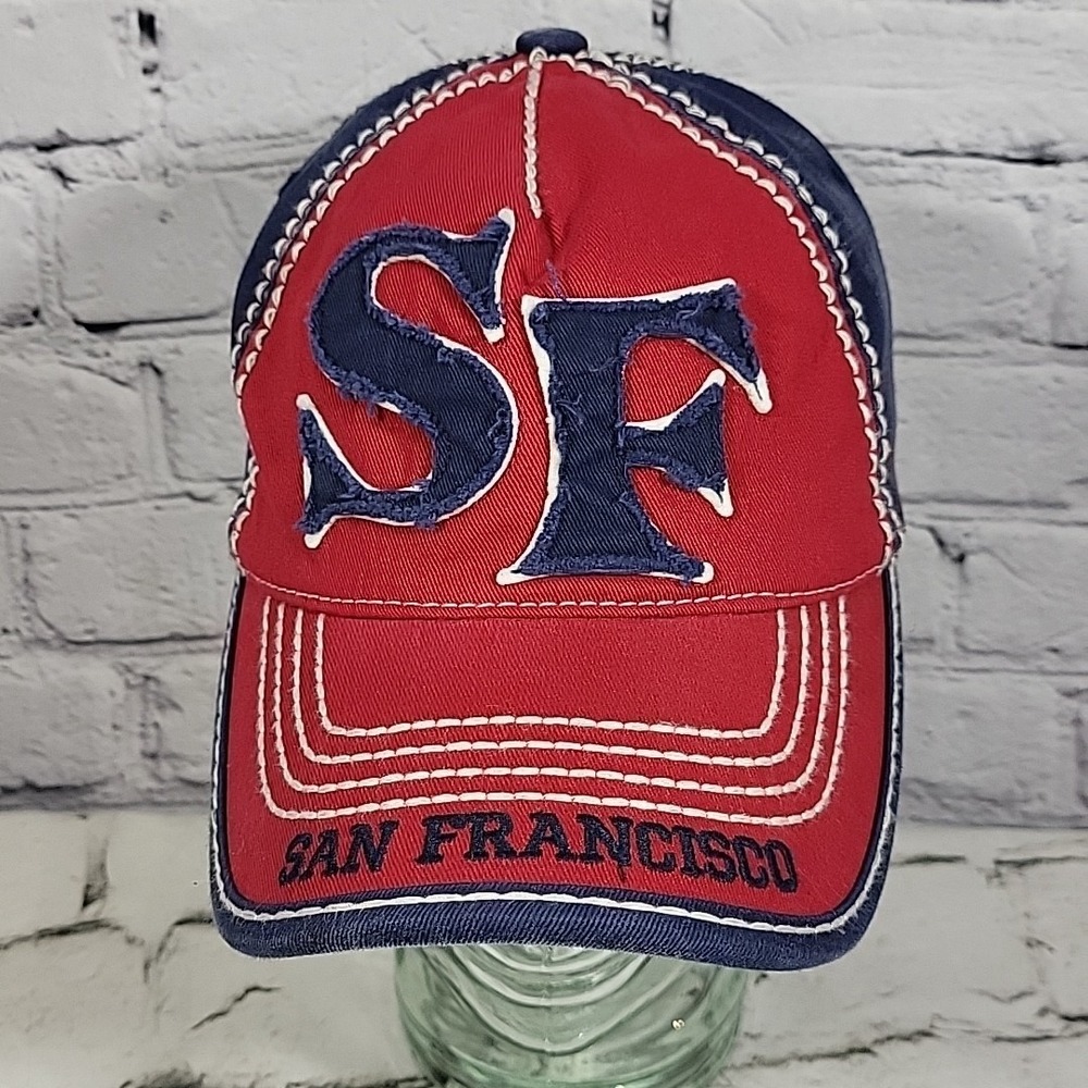 Robin Ruth San Francisco Hat Unisex OSFA Distressed Souvenir Cap Travel